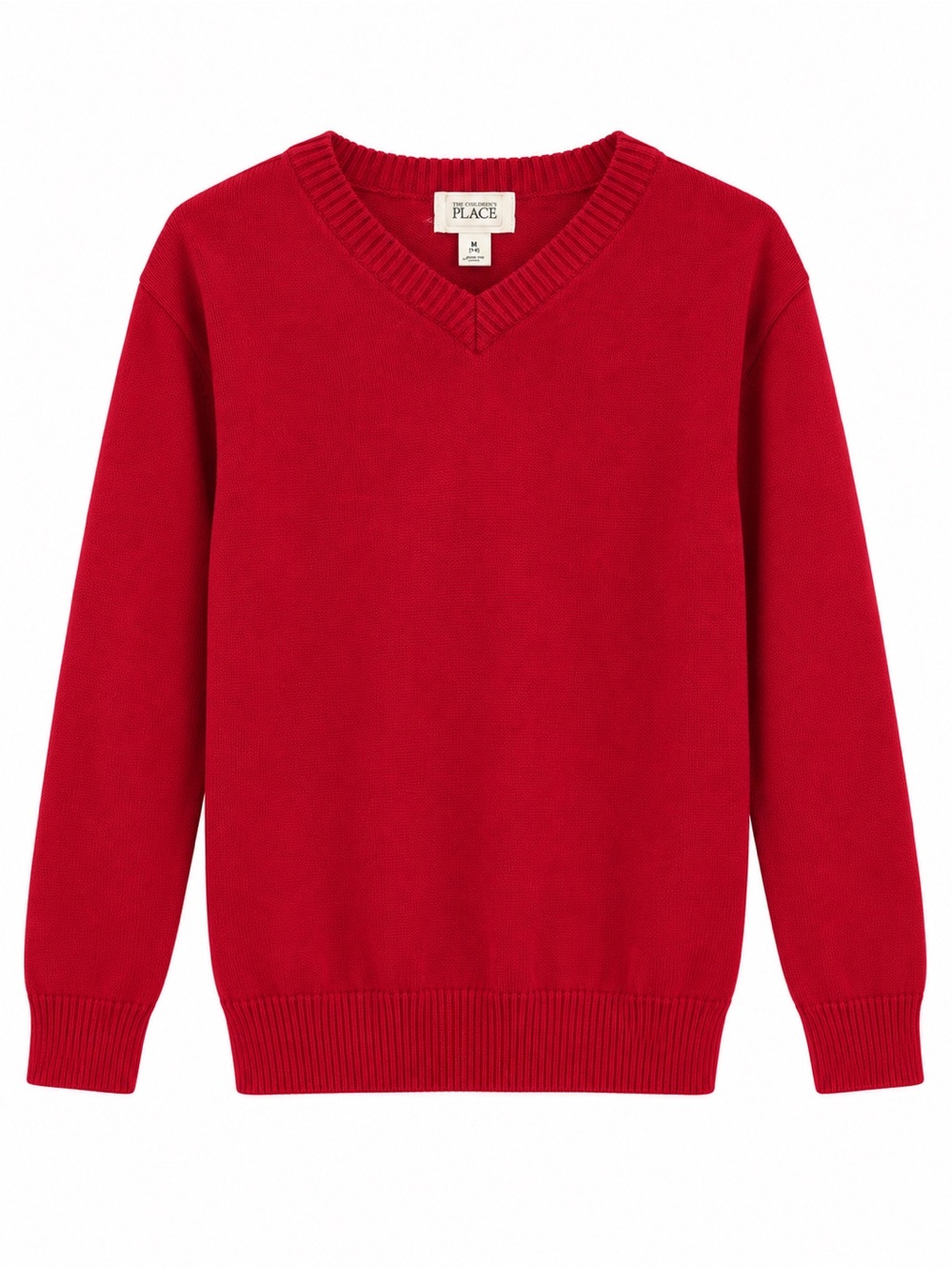 The Children's Place Bright Red V-Neck Sweater